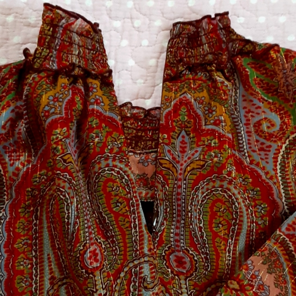 Colorful nice Blouse - Picture 6 of 11
